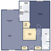 1 Bed 1 Bath